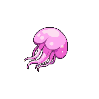 Ocean Jellyfish Blob Stinging Creature 084 V9 2026 03 25T19 14 54 — free pixel art sprite from Ocean Creatures