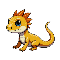 bearded dragon tan calm sitting lizard spiky