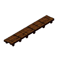 pirate boarding plank wooden long narrow