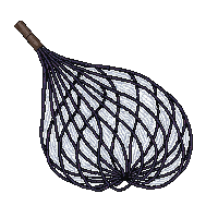 pirate net fishing woven rope mesh trap