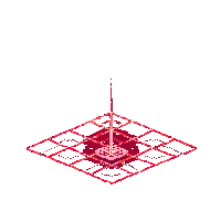 laser grid trap