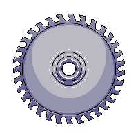 saw blade large