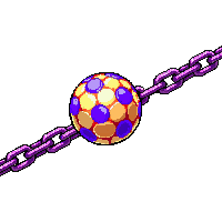 Spike Ball Chain — free pixel art sprite from Platformer Props