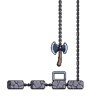 swinging axe trap