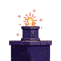 Tesla Coil Trap — free pixel art sprite from the Platformer Props collection, transparent PNG