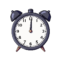 Clock Time Powerup — free pixel art sprite from Platformer Props