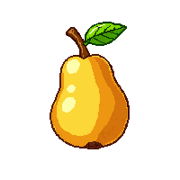 Fruit Kiwi Fruit Pickup — free pixel art sprite from Platformer Props