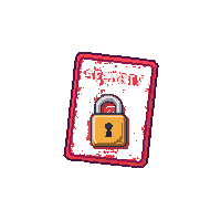 Key Card Red — free pixel art sprite from the Platformer Props collection, transparent PNG