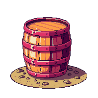 platformer barrel explosive tnt red