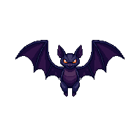 platformer bat enemy flying dark wings