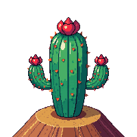 platformer cactus enemy desert prickly