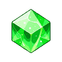 platformer green gem crystal emerald collectible