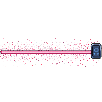 platformer laser beam horizontal red trap