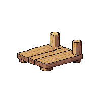 platformer wooden bridge plank tile