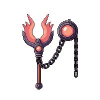 Postap Chain Weapon Heavy Chain 018 V2 2026 03 25t19 14 54 — free pixel art sprite from the Postapoc Weapons collection, transparent PNG