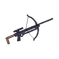 Postap Crossbow Makeshift Improvised Ranged 005 2026 03 25T19 14 54 — free pixel art sprite from Postapoc Weapons