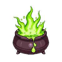 Pixel Art Potions — 100 Sprites