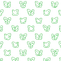 card back green nature leaf pattern