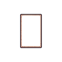 card flip revealing front face