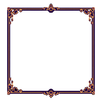 card frame dark magical glowing border