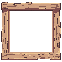 card frame wooden rustic border