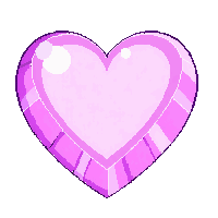 gem pink rose quartz heart shaped