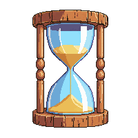 hourglass sand timer wooden frame