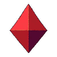 playing card suit diamond red symbol