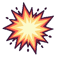 puzzle effect bomb explosion radial