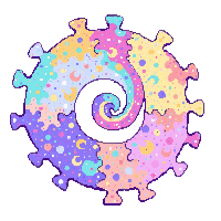 puzzle effect shuffle swirl mixing