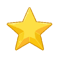 puzzle ui score star icon golden