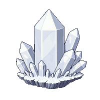 crystal cluster clear quartz transparent prismatic