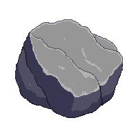 medium round rock river worn smooth gray