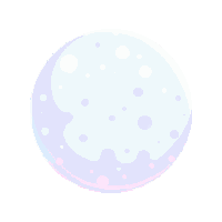 moonstone smooth white iridescent pale glow round