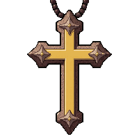 cross holy amulet common starter tier