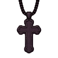 cross holy amulet cursed dark