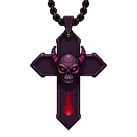 cross holy amulet demonic infernal