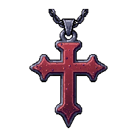 cross holy amulet poison coated venomous
