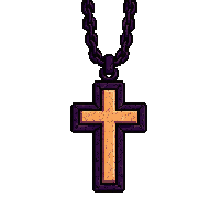 cross holy amulet shadow touched ethereal