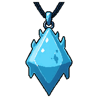 dragon claw amulet frost enchanted icy
