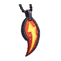 dragon claw amulet lightning charged crackling