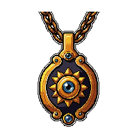 eye of protection amulet legendary ornate