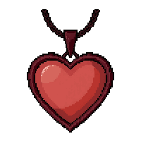 heart shaped locket amulet mythic rainbow tier