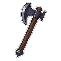 bardiche tall axe  cursed dark