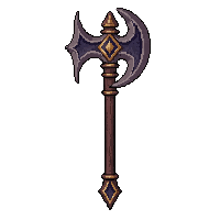 bardiche tall axe  holy blessed radiant
