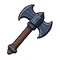 bardiche tall axe  poison coated venomous