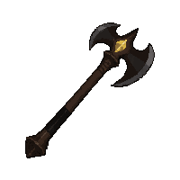 double bladed battle axe  common starter tier