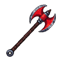 great two handed axe  demonic infernal