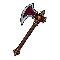 great two handed axe  holy blessed radiant