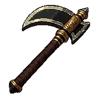 Ornate Ceremonial Axe Brand New Pristine — free pixel art sprite from the Rpg Loot Axes collection, transparent PNG